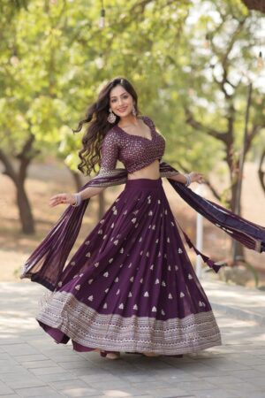 Exquisite Designer Lehenga Choli with Dupatta