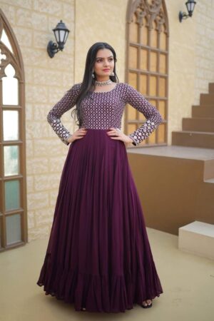 Luxurious Embroidered Gown