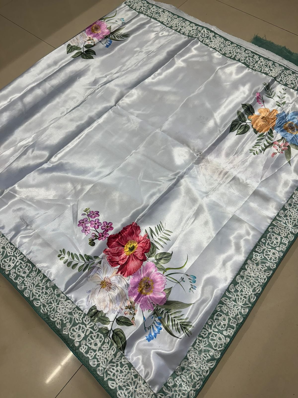 Madhuri White Satin Silk Floral Digital Print Saree with Embroidered Lace Border 7 WhatsAppImage2025 04 09at17.47.47